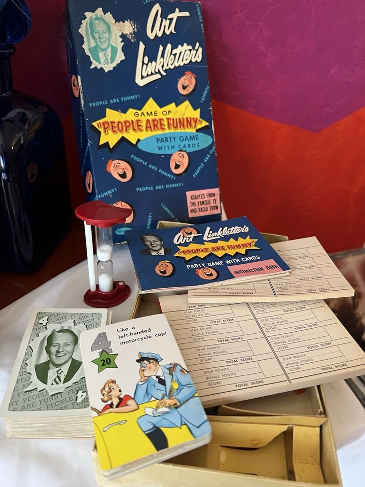 Vintage Mid Century Art Linkletter’s Game Of “People Are Funny” Boxed Game - Image 3 of 4