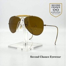 B L Outdoorsman II 58mm Gold Cable Temple-Vintage Aviator Collectors Clean