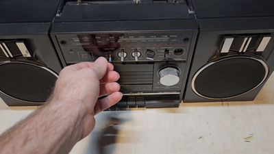 Toshiba RT-SX1 Boombox BLACK - WORKS GREAT! Great Condition! New