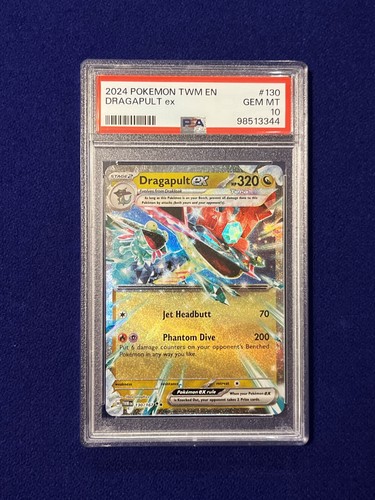 Dragapult ex graded PSA 10 for sale on eBay