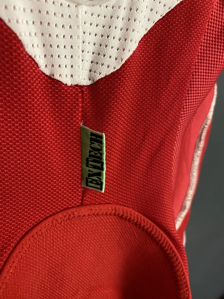 MENS SANTINI CYCLISMO CYCLING BICYCLE BIKE VELO BIB BIBS BODY SIZE XS - Image 3 of 4