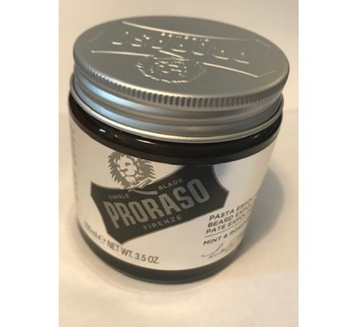 PRORASO Beard Exfoliating Paste Mint & Rosemary 100ml