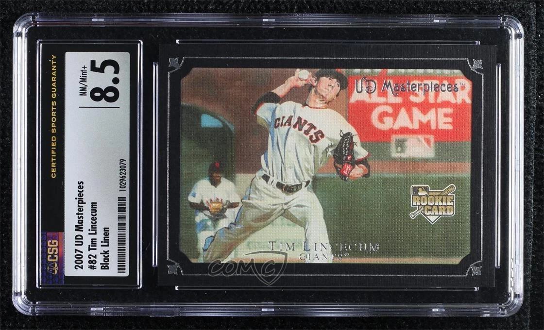 その他 Lincecum 2007 Upper Deck UD Black auto 2007 UD Masterpieces - Tim Lincecum #82 for sale | eBay