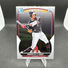 2023 Bowman - Chrome Prospects Abdias De La Cruz #BCP-34 (RC)