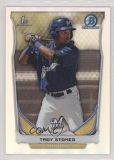 2014 Bowman Draft Chrome Refractor Troy Stokes Jr Troy Stokes #CDP111 n1u