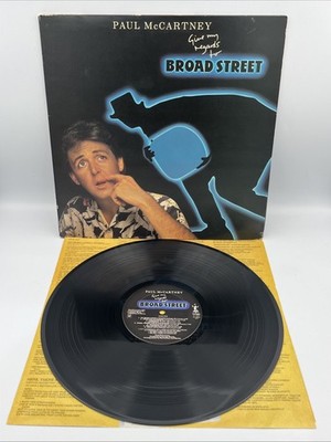 Paul McCartney Give My Regards To Broad Street LP 1984 MPL Tested