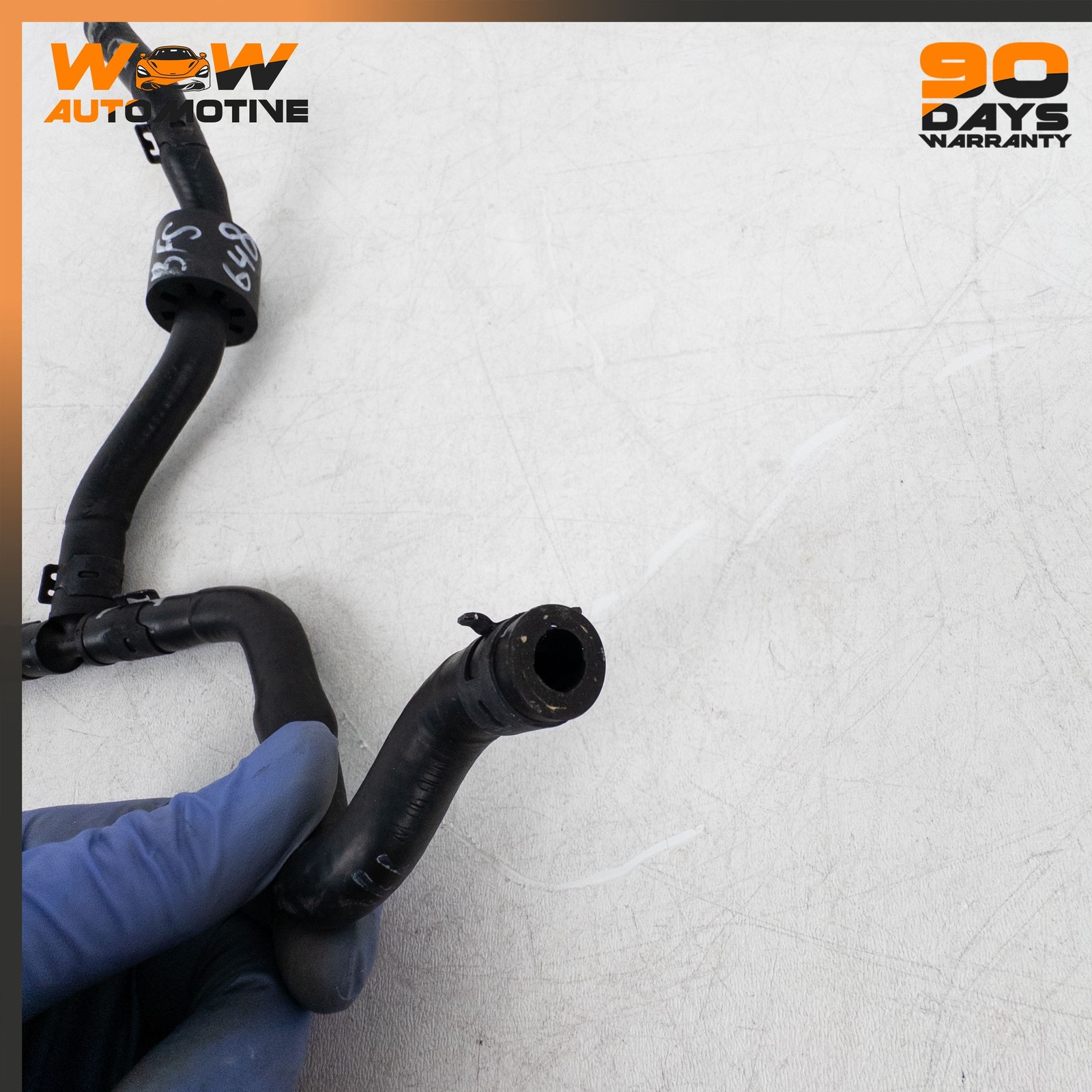 04-19 BENTLEY FLYING SPUR GT GTC RADIATOR COOLANT WATER PUMP HOSE PIPE LINE OEM