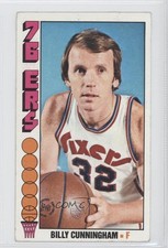 1976-77 Topps Billy Cunningham #93 HOF 0f8