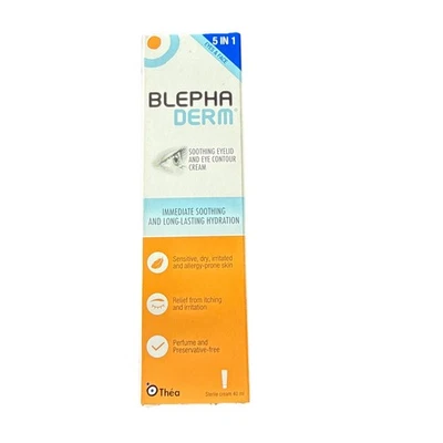 Blephaderm Soothing Eyelid and Eye Contour Cream 5-in-1 40ml Exp:07/2027