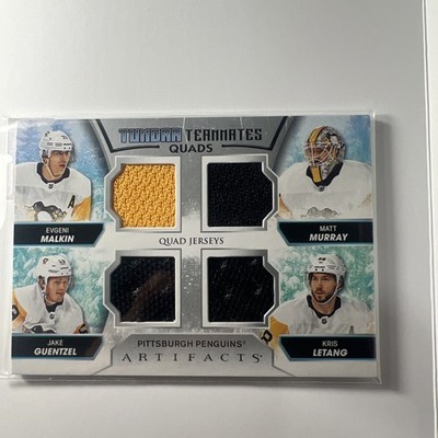 2020-21 Upper Deck UD Artifacts #T4-PIT Tundra Teammates QUADS #29/99 PENGUINS 