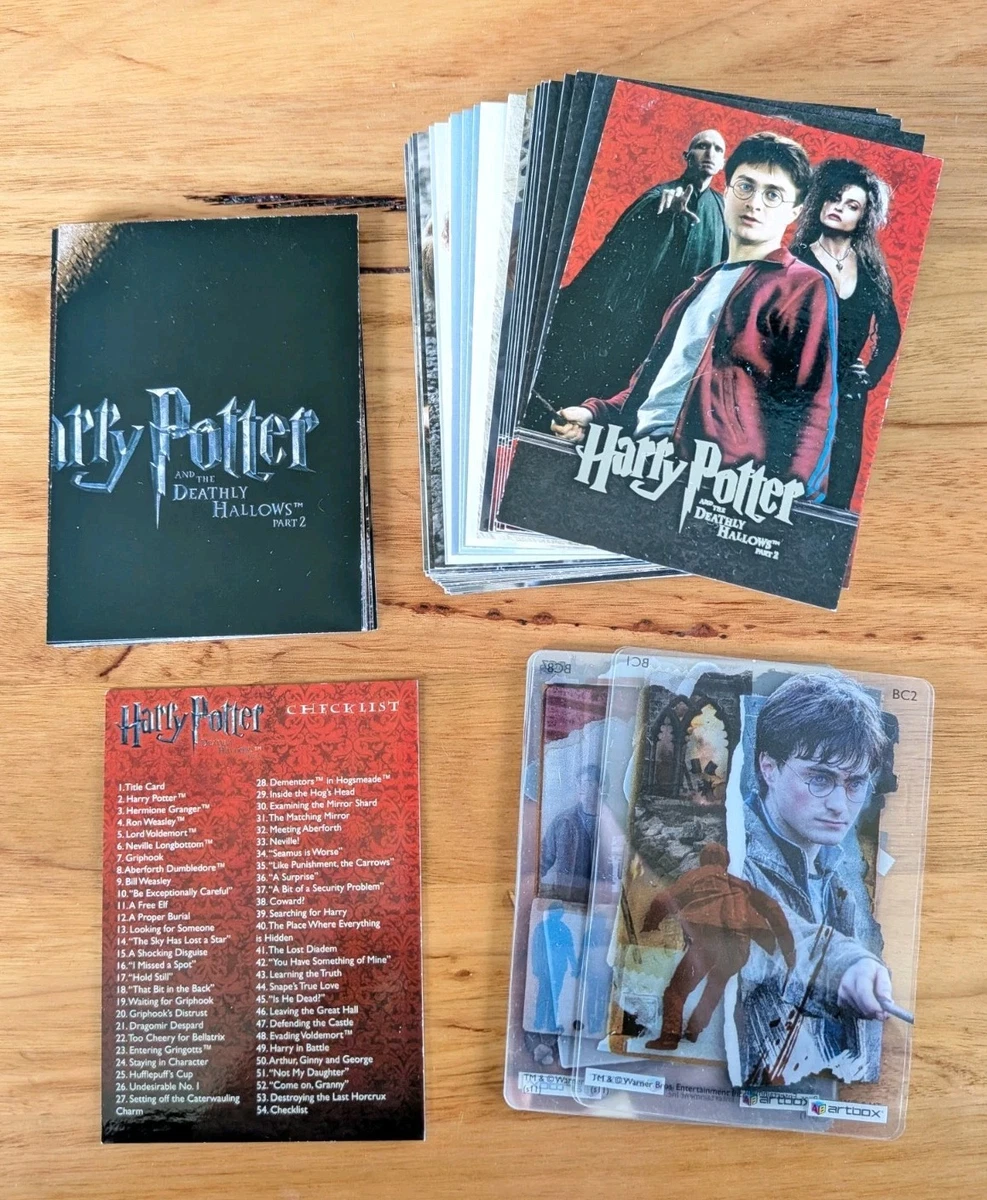 25+ Harry Potter ArtBox Collectable Trading Card Sets for sale