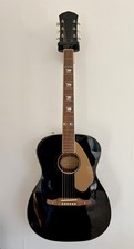 Fender Tim Armstrong 10th Anniversary Hellcat Black Electro-Acoustic Guitar RH