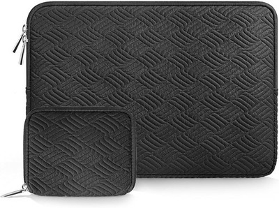 Laptop Sleeve Case for 13, 13.3, 14 Inch MacBook Air/Pro - Water-Resistant Black