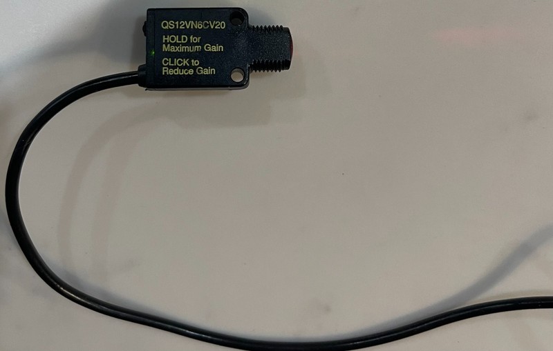 BANNER ENGINEERING #QS12VN6CV20 Mini-Beam Sensor, Photoelectric Convergent; Cabl