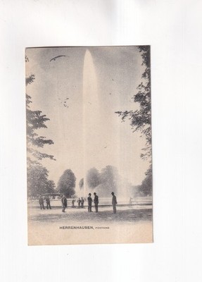 F2856) Ansichtskarte HANNOVER - HERRENHAUSEN - Fontaine 1906