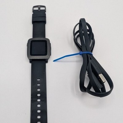 Pebble Smart Watch 501 30M Water Resist Q306215E03FT Black