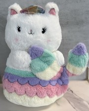 FAO Schwarz Glow Brights Plush Toy Lights w/Sound Meowmaid Stuffed Animal T