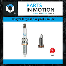 Spark Plugs Set 4x fits BMW 630 E63, E64 3.0 07 to 10 NGK 0034091 12120038349