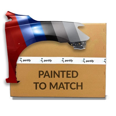 NEW Painted to Match by VIN Passenger Side Fender For 2016-2019 Nissan Sentra