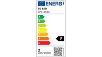 5904355011689 ŻAróWka LED 2W E14 ŚWieczka 170Lm CiepłA 3000K / GP011C02 3D LED