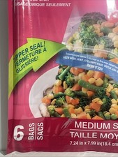 Surefresh Microwave Steam Bags Medium Size Lot Of 2 New