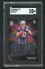 2024 Donruss Optic Light It Up Drake Maye #7 SGC 10 GEM MINT RC ROOKIE