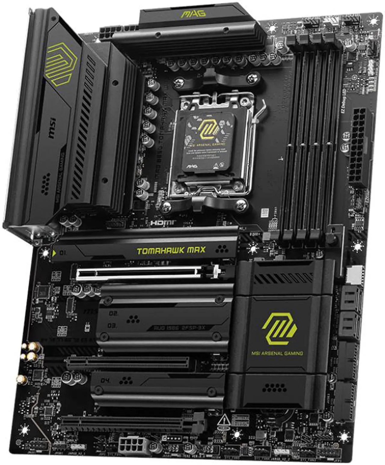 (Factory Refurbished) MSI MAG B850 TOMAHAWK MAX WIFI AM5 AMD DDR5 Motherboard