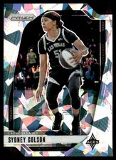2024-25 Prizm Cracked Ice Prizms WNBA Sydney Colson Las Vegas Aces #73