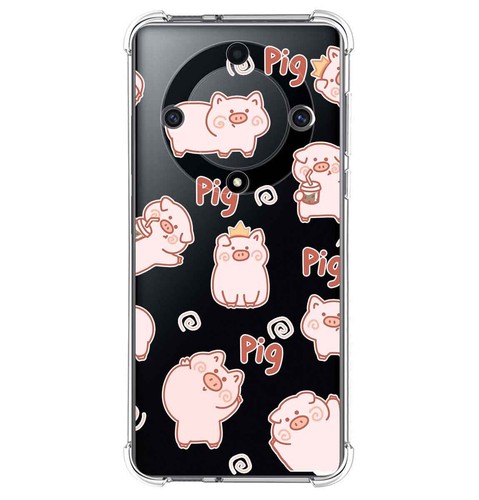 Cover Silicone Trasparente per Huawei Honor Magic 5 Lite 5G Disegno