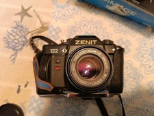 ZENITH 122 - WITH 44-6 59mm 1:2 CAMERA LENS - WORKING