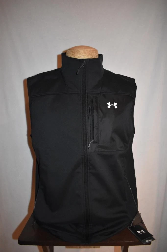 Under Armour Men's Shield Vest Black 1385848 001 NWT