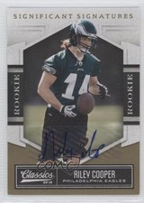 2010 Classics Rookie Significant Signatures Gold /499 Riley Cooper #181 Auto 0a7