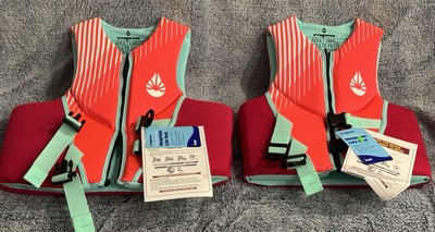 Orageous Adult Large Adjustable Life Jackets Brand New 