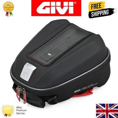 Givi ST611+ Tanklock Motorcycle Tank Bag With Phone Holder - 6L - Quick Release