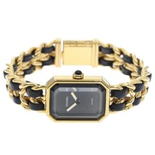 CHANEL PREMIÈRE M H0001 20mm SS Black #C15331