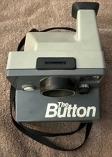 Polaroid The Button SX-70 Land Camera Instant Camera UNTESTED