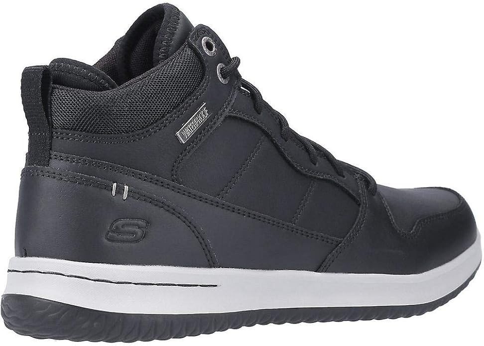 SKECHERS Mens Waterproof Memory Foam Cushioned Comfort Leather Boots-UK 6-12