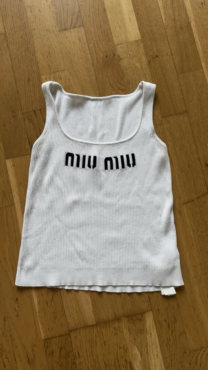 Women's Tank Tops Miu Miu for sale - eBay