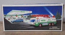 HESS. 1996 Emergency Truck and Ladder with Lights, Sirens and Search light.