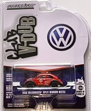 Greenlight 1950 olkswagen Split Window Beetle 1/64 CLUB -DUB