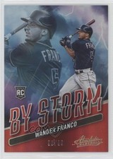 2022 Panini Absolute By Storm Spectrum Red 93/99 Wander Franco #BYS-1 0mm9
