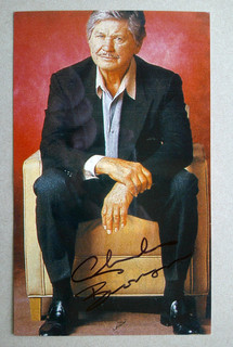 CHARLES BRONSON (†) original signiert – ca. 13x18cm