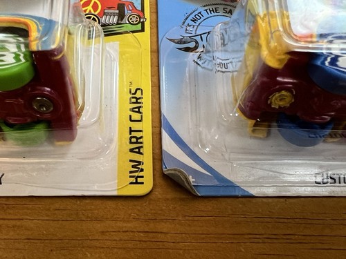 Hot Wheels Custom '56 Ford Truck Treasure Hunt 2020 HW Art Cars Lot Of 2 - Picture 5 of 10