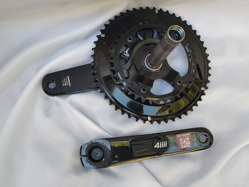 Shimano Dura Ace Crankset FC-R9200 172.5mm 52/36t 4iiii Power Meter 2x12Spd - Picture 2 of 2