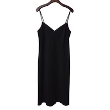 Unbranded Slip for Dress V-Neck Adjustable Strap Womens Small NWOT Black