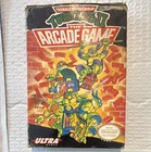 Teenage Mutant Ninja Turtles II Arcade Game NES Ultra Games CIB Manual Multipla…