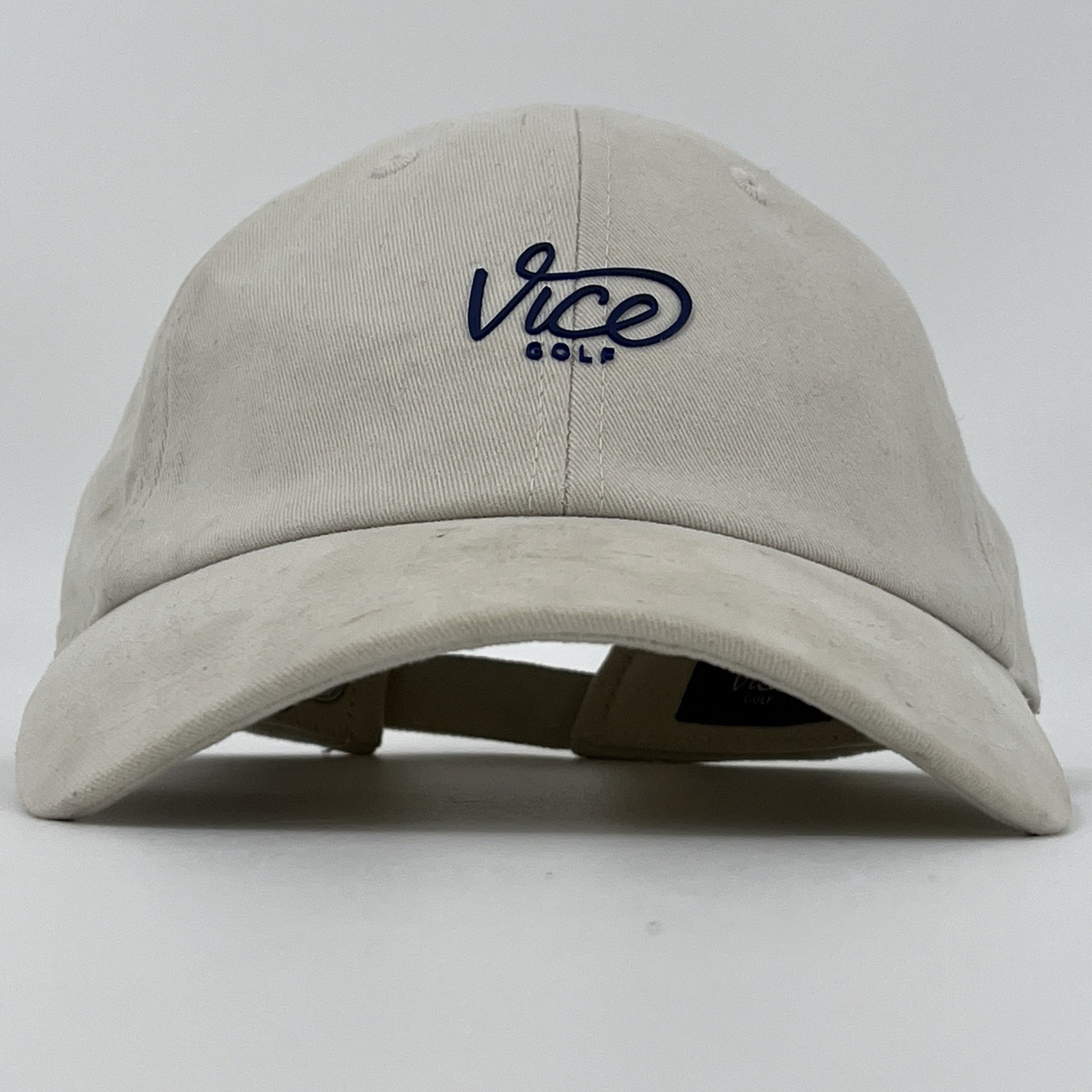 Vice Golf Hat - Beige StrapBack Baseball Cap VGUC - image 12
