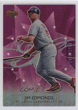 2006 Upper Deck Future Stars Purple /1799 Jim Edmonds #66 1k2s
