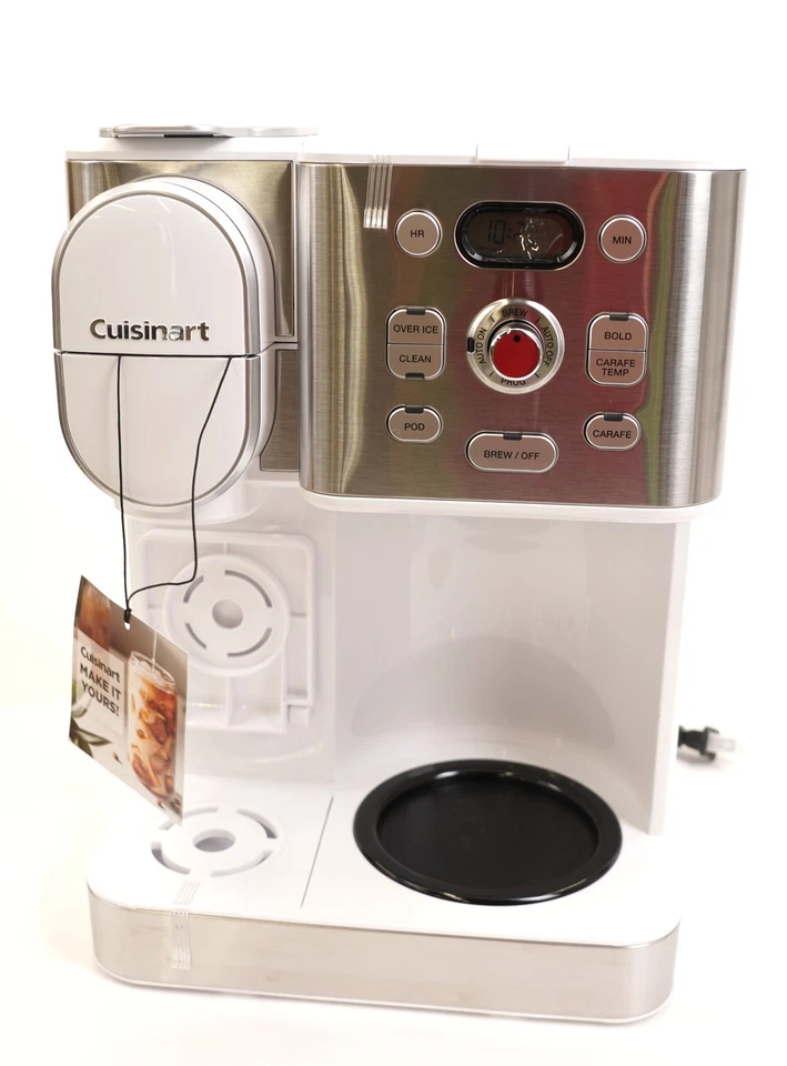 Cuisinart SS-16W Stainless Steel Coffee Center Combo Coffee Maker (White) - Image 2 of 4