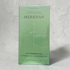 MERIDIAN The Trimmer Plus Waterproof Body Hair Trimmer NEW SEALED Onyx Black